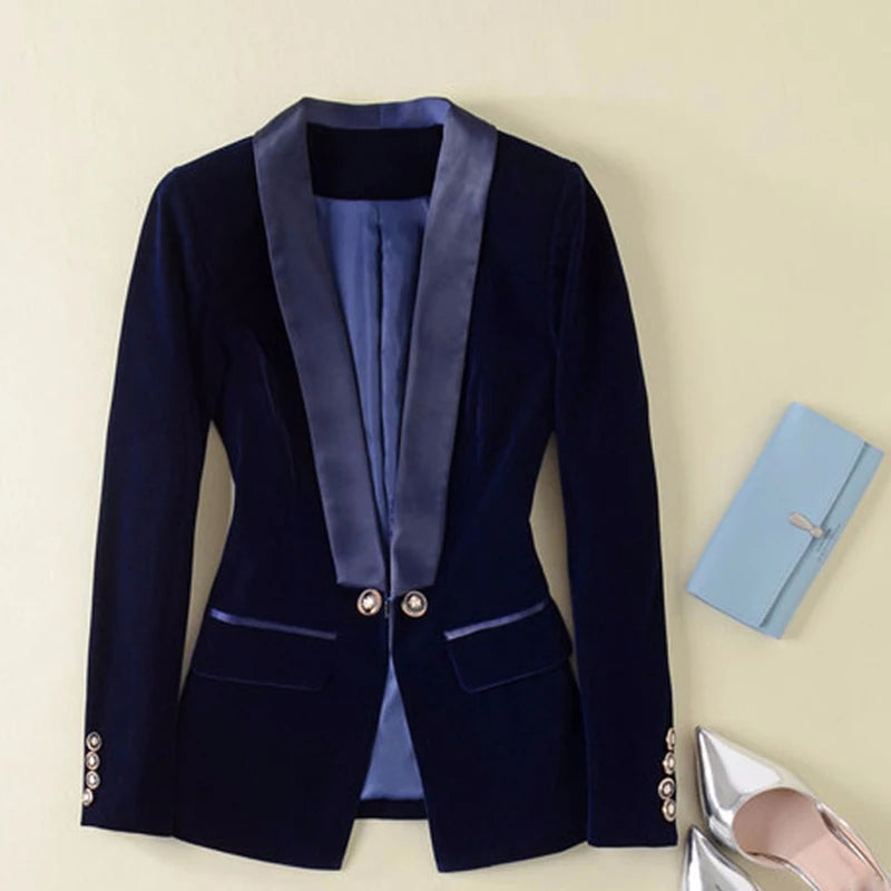 HIGH QUALITY Newest Runway 2024 Designer Blazer Women's Long Sleeve