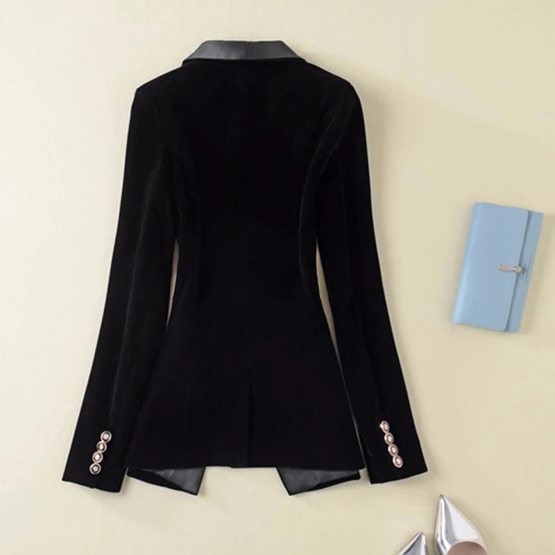 HIGH QUALITY Newest Runway 2024 Designer Blazer Women's Long Sleeve