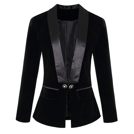 HIGH QUALITY Newest Runway 2024 Designer Blazer Women's Long Sleeve