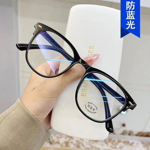 New Vintage Transparent Computer Glasses Frame Women Men Anti Blue