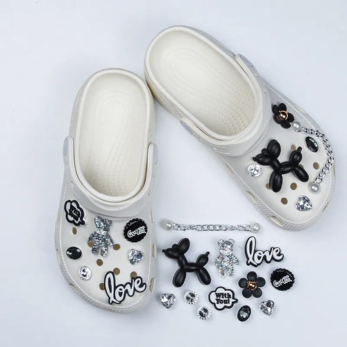 2023 New Cute Croc Charms Brand Designer Shoes Charms JIBZ Bling Croc