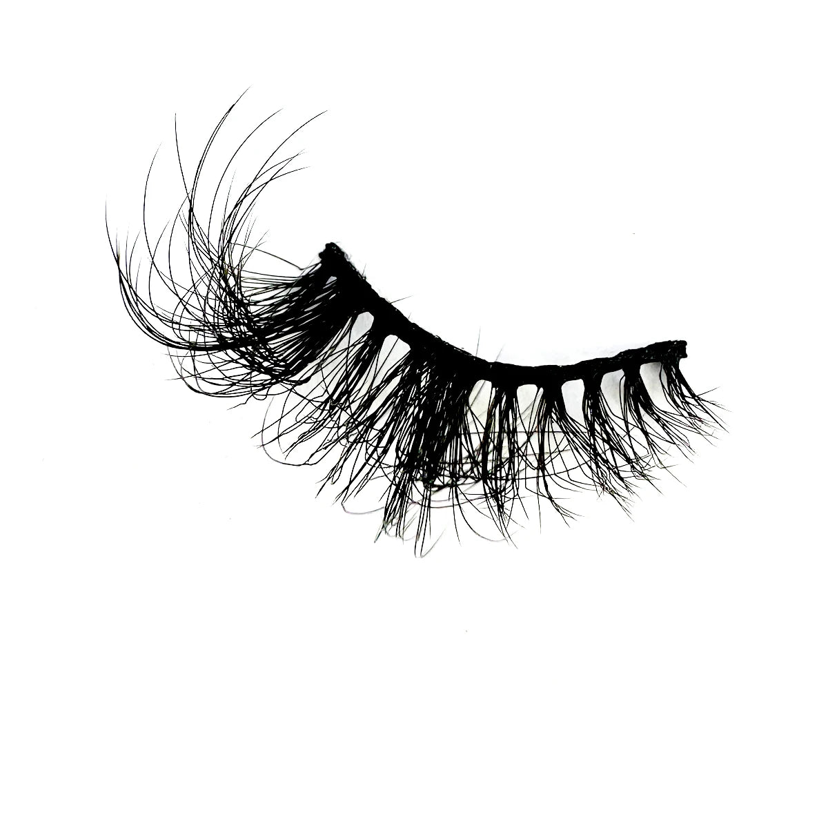 Fox Eyelashes 5/10 Pairs Hot Half Lashes Winged Wispy Fluffy False Eye