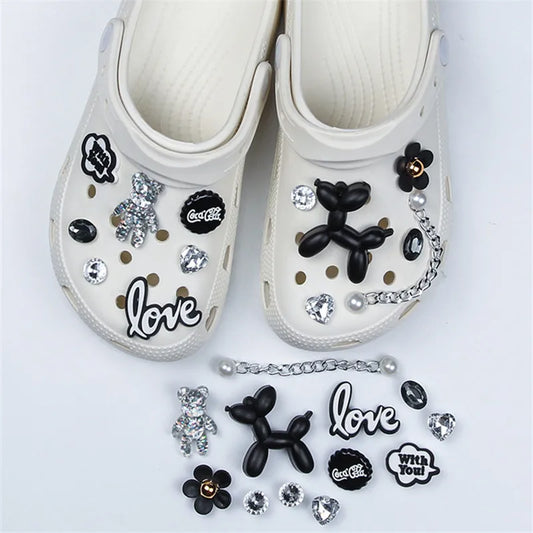 2023 New Cute Croc Charms Brand Designer Shoes Charms JIBZ Bling Croc