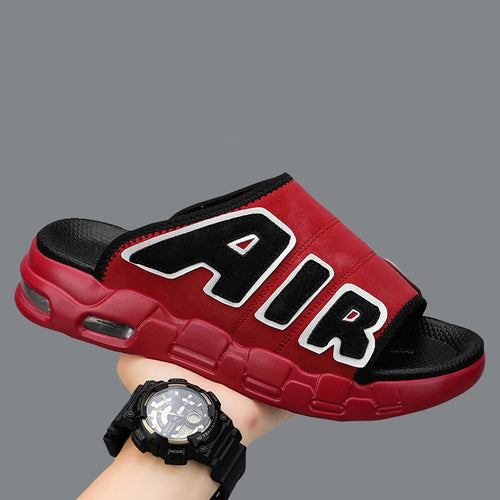 Men's Slippers Air Cushion Design Sandals Summer New Man PVC Sandals