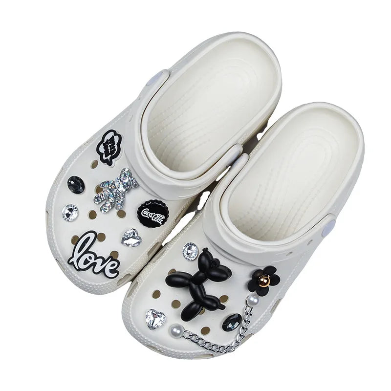 2023 New Cute Croc Charms Brand Designer Shoes Charms JIBZ Bling Croc