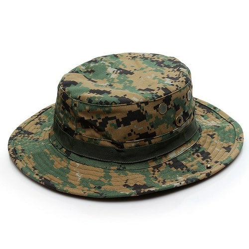 US Army Camouflage BOONIE HAT Thicken Military Tactical Cap Hunting