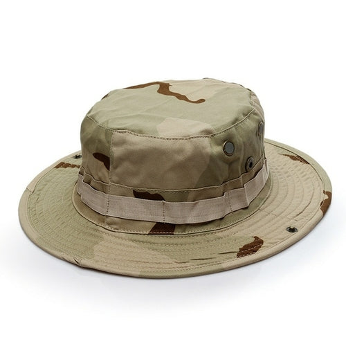 US Army Camouflage BOONIE HAT Thicken Military Tactical Cap Hunting