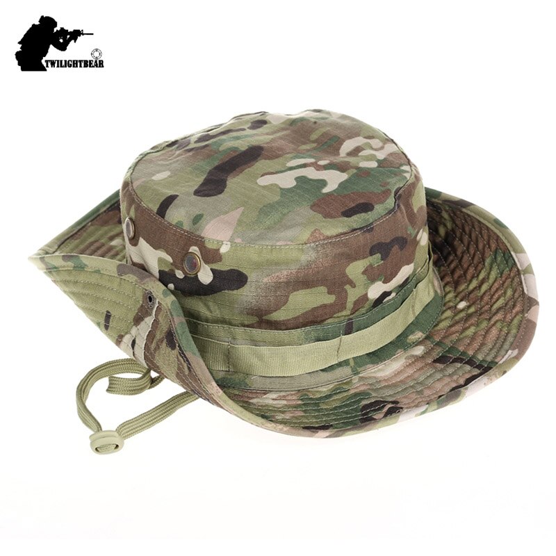 US Army Camouflage BOONIE HAT Thicken Military Tactical Cap Hunting